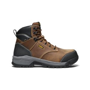 Men's Evanston 6 Waterproof Boot INT MET (Carbon Toe)  |  Bison/Black