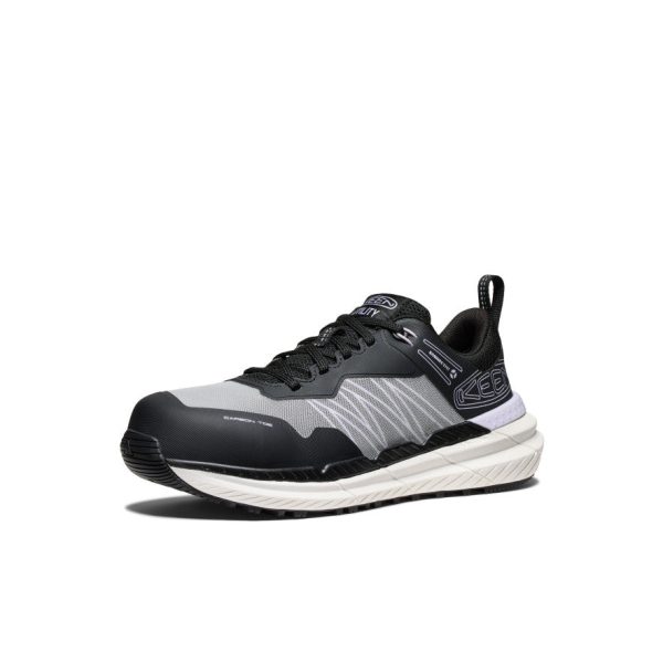 Women's Speedworks Work Sneaker (Carbon Toe)  |  Thistle/Black