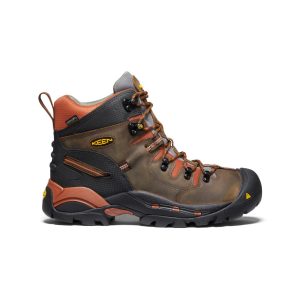 Men's Pittsburgh 6 Waterproof Boot (Soft Toe)  |  Cascade Brown/Bombay Brown