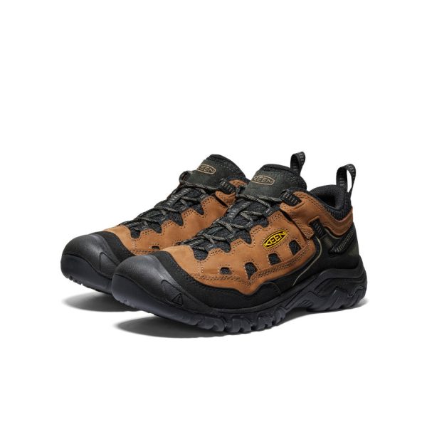 Men's Targhee IV Vented Hiking Shoe  |  Bison/Golden Yellow