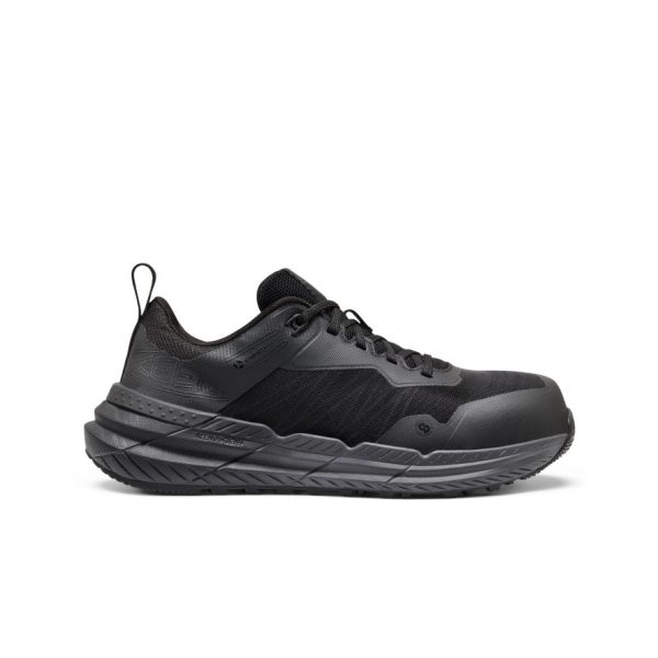 Women's Speedworks ESD Work Sneaker (Carbon Toe) | Black/Black